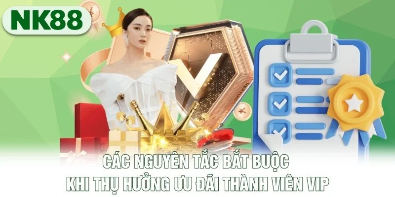 Các nguyên tắc bắt buộc khi thụ hưởng ưu đãi thành viên VIP Các nguyên tắc bắt buộc khi thụ hưởng ưu đãi thành viên VIP