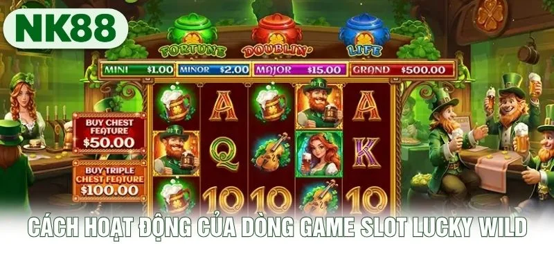 Cách hoạt động của dòng game slot Lucky Wild Cách hoạt động của dòng game slot Lucky Wild