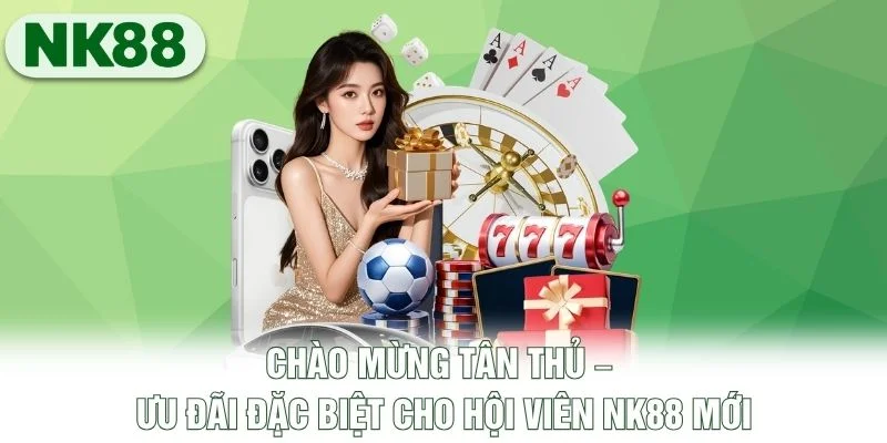Chào Mừng Tân Thủ – Ưu Đãi Đặc Biệt Cho Hội Viên NK88 Mới