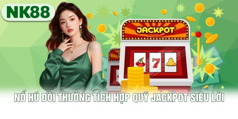 Nổ hũ đổi thưởng tích hợp quỹ Jackpot siêu lời