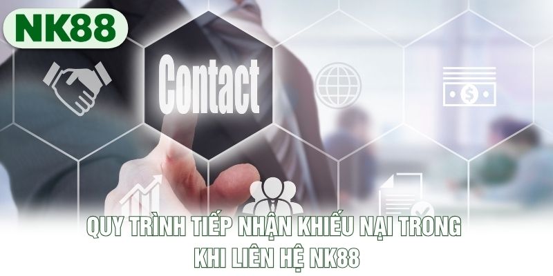 Quy trình tiếp nhận khiếu nại trong khi liên hệ NK88